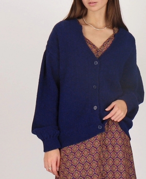 Cardigan Les Tropeziennes CLUMANC Button Bleu Marine Femme|MAWN-60510786